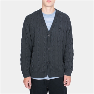 Carhartt WIP Carter Cardigan Black Dyed
